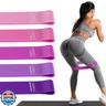 Resistance Loop Exercise Bands, Resistance Bands Exercise Bands for Home Fitness, Stretching, Strength Training, Physical Therapy,Elastic Workout Bands for Women Men Kids, Set of 5 (Assorted)