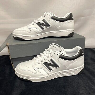New Balance 480 BB480LBK Unisex Adults White Black Athletic New Balance 480 BB480LBK Unisex Adults White Black Athletic