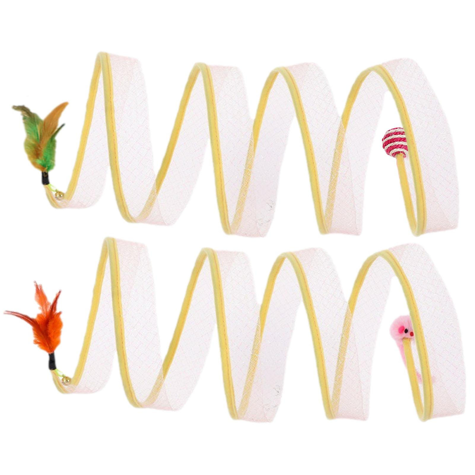 S-Type Folded Cat Tunnel Toy Bored Interactive Pet Toys Interesting