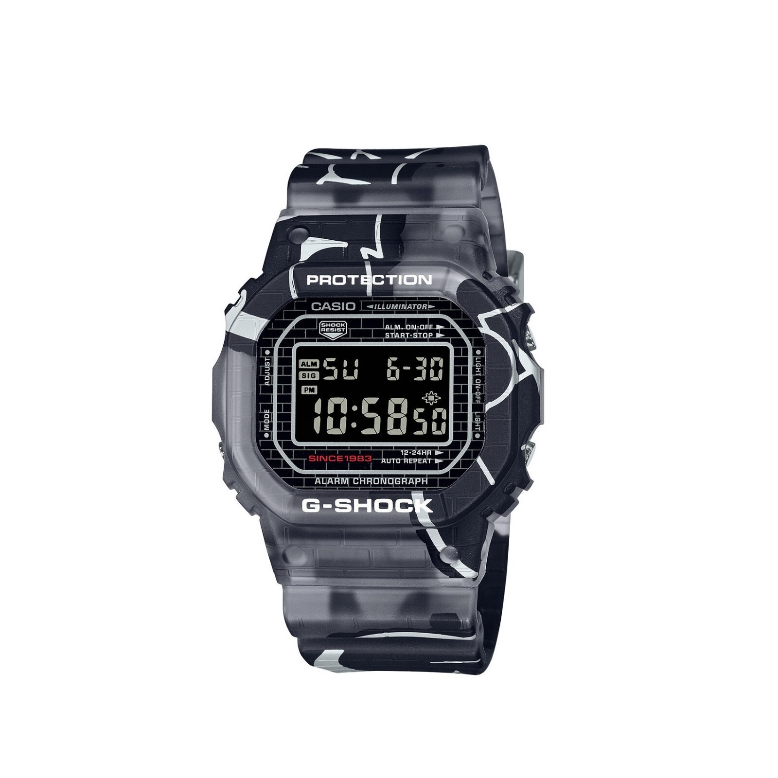 mzk【新品/限定】G-SHOCKDW-5000SS-1JR NEW G-SHOCK DW-5000SS-1JR Street Spirit Limited Special Box