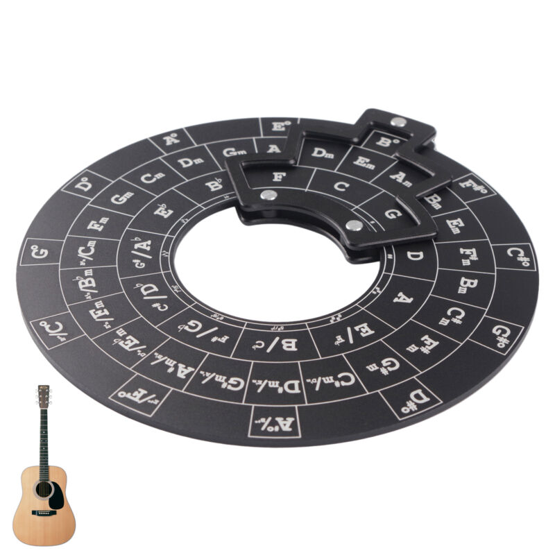 Circle Of Fifths Alloy Chord Wheel Music Melody Tool Musical Educational Tool