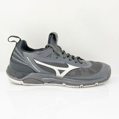 

Mizuno Womens Luminous 430266 9191 Серые повседневные кроссовки, размер 8,5, Серый, Luminous