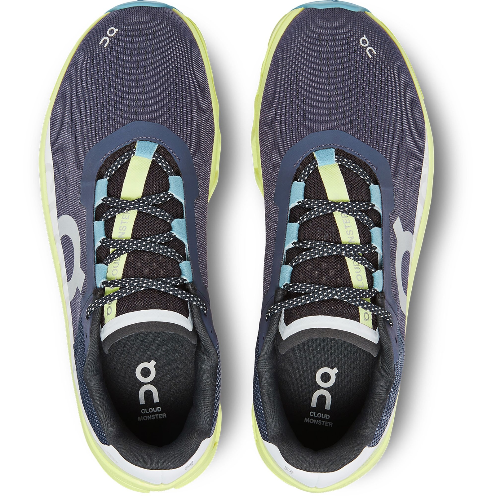 Pre-owned On Men's  Brand Grey/green Cloud Cloudmster Cloudtec Oc Running Shoes