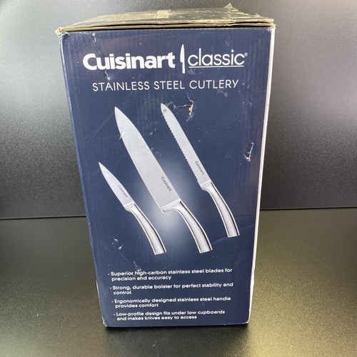 Cuisinart C77SS-19P Normandy 19 Piece Cutlery Block Set, Stainless Steel Ashwood