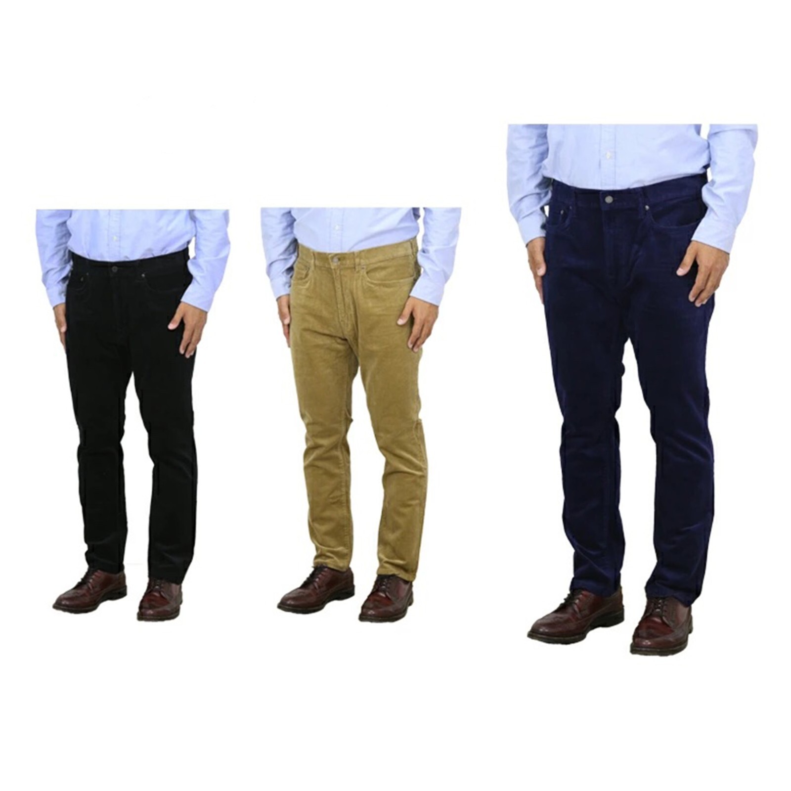 Мужские брюки Polo Ralph Lauren Varick Slim из прямого вельветового шнура