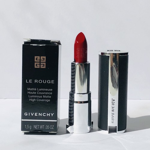 口紅 GIVENCHY TRIO ROUGE PARFECTO Givenchy Trio Le Rouge Interdit Intense Silk + Pouch Set 3.4