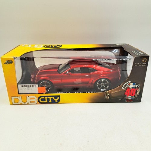 Jadatoys 1:18 Chevrolet Chevy Camaro year 1968 yellow