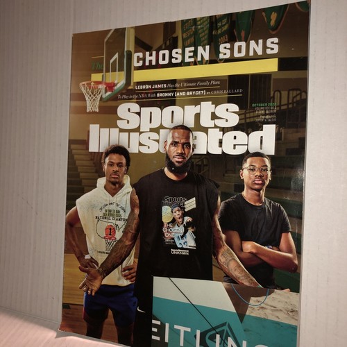 lebron james son sports illustrated
