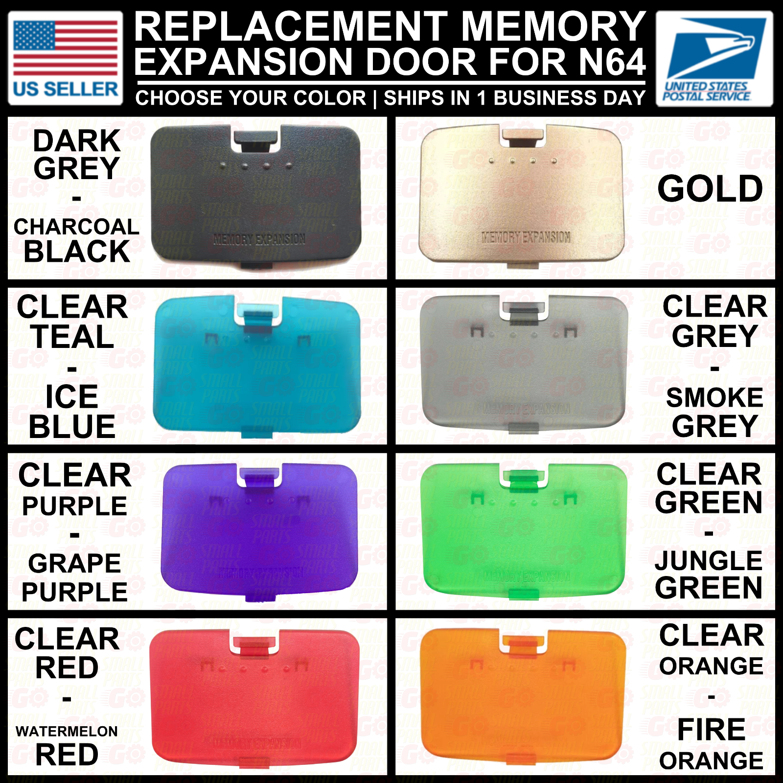 Memory Expansion Door For Nintendo 64 N64 Replacement Cover Lid For Jumper Pak