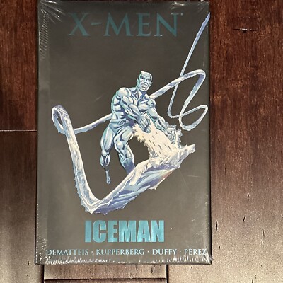 NEW X-Men Iceman Hard Cover By Jim Dematteis. Never Opened. Still Shrink Wrapped