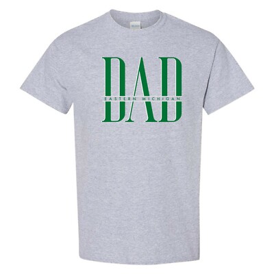 Eastern Michigan Eagles Classic Dad T-Shirt - Sport Grey