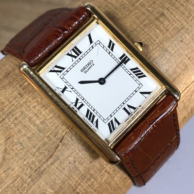 SEIKO セイコー 7430-5209 ヴィンテージ スクエア腕時計 SEIKO セイコー 7430-5209 ヴィンテージ スクエア腕時計