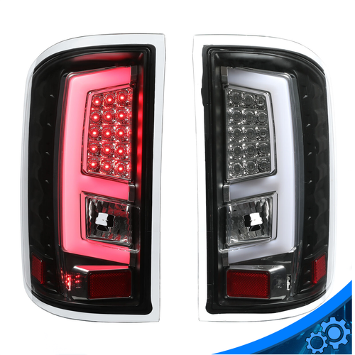 Светодиодные ламповые задние фонари Стоп-сигналы в горошек для GMC Sierra 1500 2500HD 3500HD 2014-2018