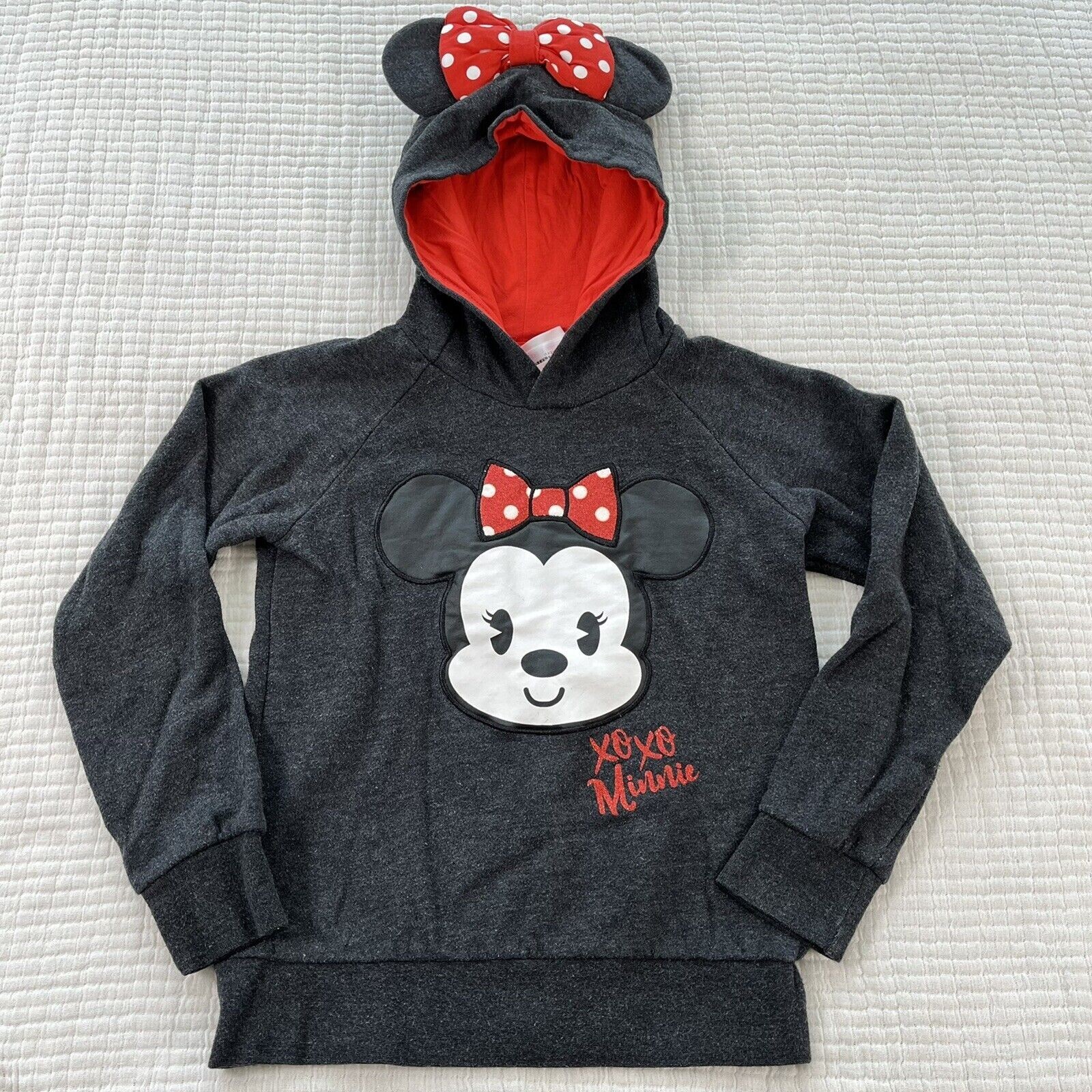 ⭐Disney【ミニー＆ミッキー2体】Hoodie⭐MORSTORM⭐【ピンク】 Mickey and Minnie Mouse Burnout Zip Hoodie for Girls