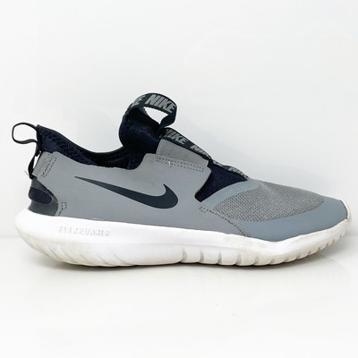 

Nike Boys Flex Runner AT4662-004 Серые кроссовки для бега Размер 5,5 Y, Серый, Flex Runner
