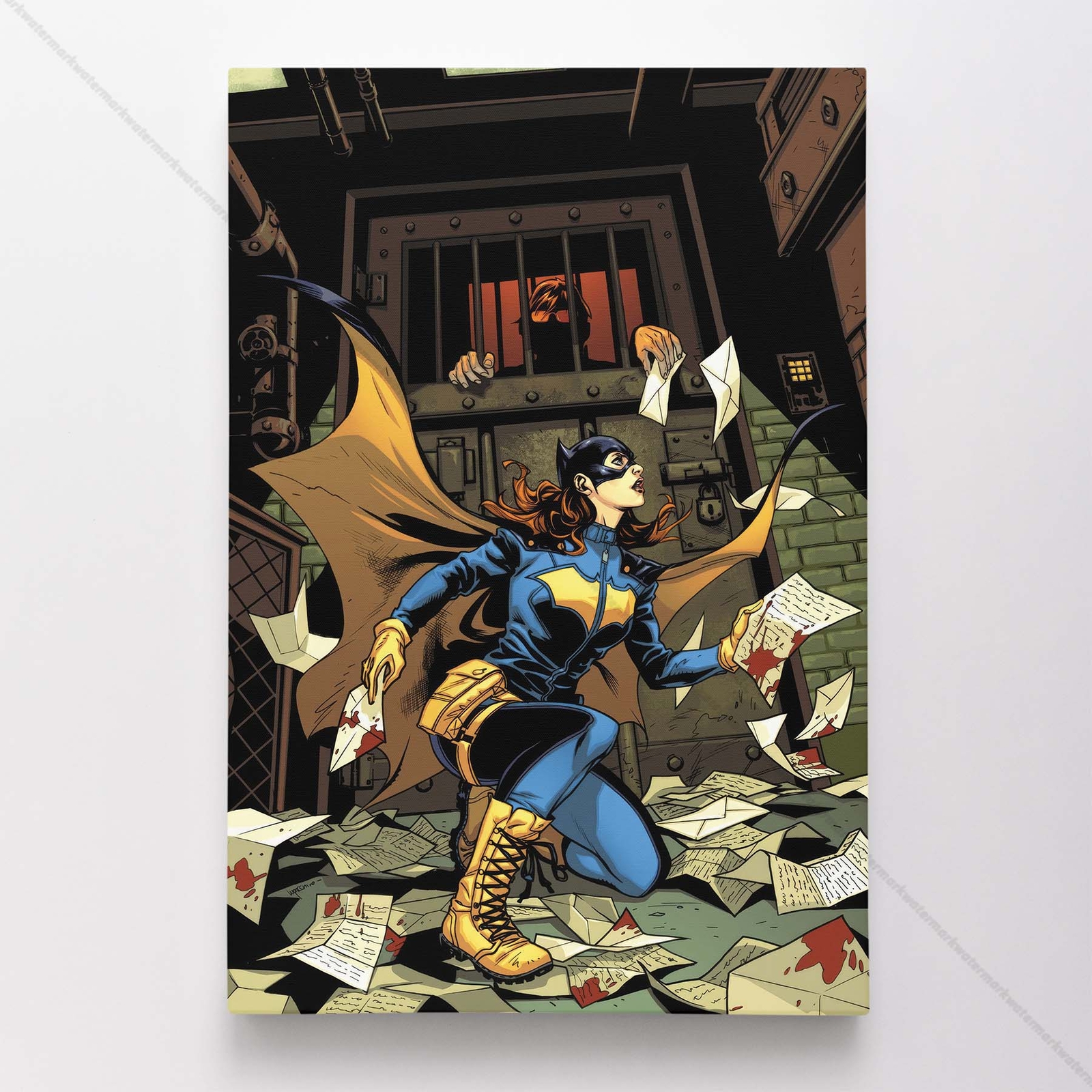 Batgirl Poster Canvas DC Comic Book Cover Art Print #9022