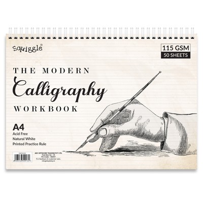 Little Birdie The Modern Calligraphy Work Book 50 Sheets-A4 CR91457