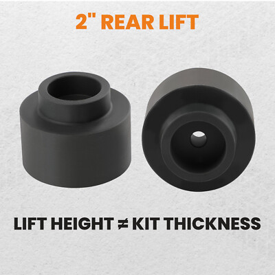 2in Rear Lift Leveling Kit Coil Spring Spacers for Dodge Ram 1500 2009-2023