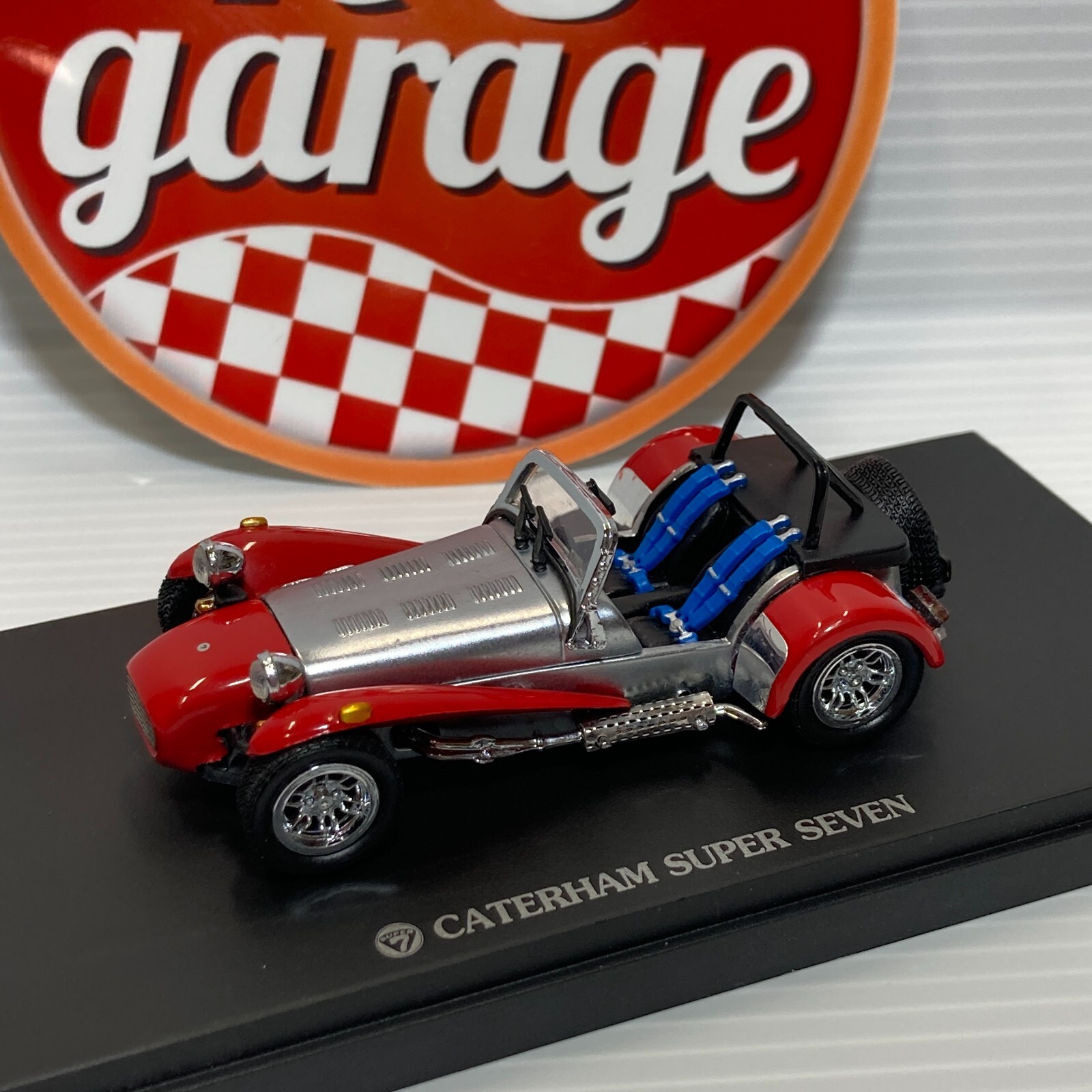 京商　ケータハム　スーパーセブン　赤 1/43 京商 ケーターハム スーパーセブン 京商 ケーターハム