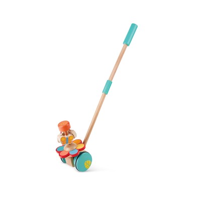 Hape Dancing Butterflies Push and Pull Toy for Toddlers Learning to Walk