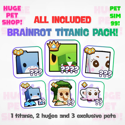 🟢BEST SELLERS 2025 - 💪Pet Simulator 99 - PS99🎮 - PAS CHER & Livraison rapi...