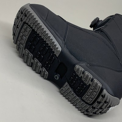 Pre-owned Burton Ruler Boa Medium Stiff Snowboard Boot Black Sz Mens 10 20317100-001