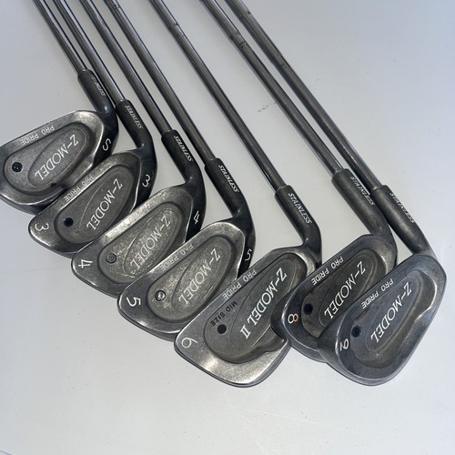 Z-Model Pro Pride Black Dot Iron Set 3-6 8,9, S Stiff Steel