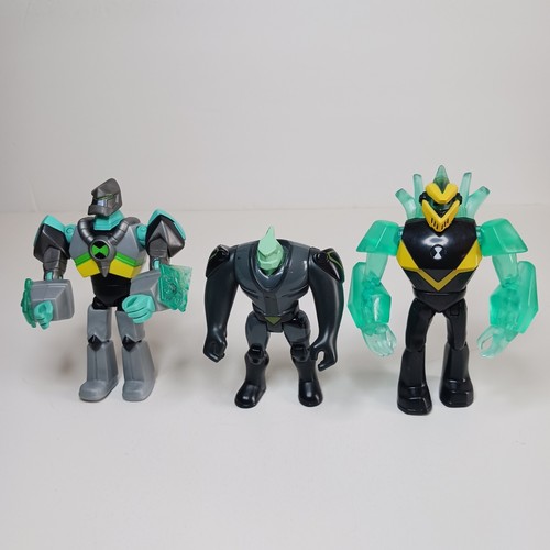 Ben 10 Alien Diamondhead Action Figure (Lot of 3) Omni-Kix