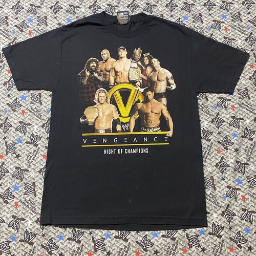 WWE Vengeance Night of Champions 2007 Authentic Event T