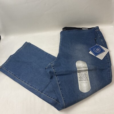 AE Denim Womens Plus Size Blaire High Rise Pull On Bootcut 24 W NWT