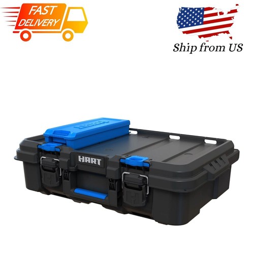 Hart Stack Modular Storage System Tool Box Blue