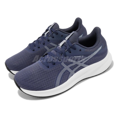 

Asics Patriot 13 D Wide Thunder Blue White Women Running Sports 1012B559-400, Синий, Patriot 13 D Wide