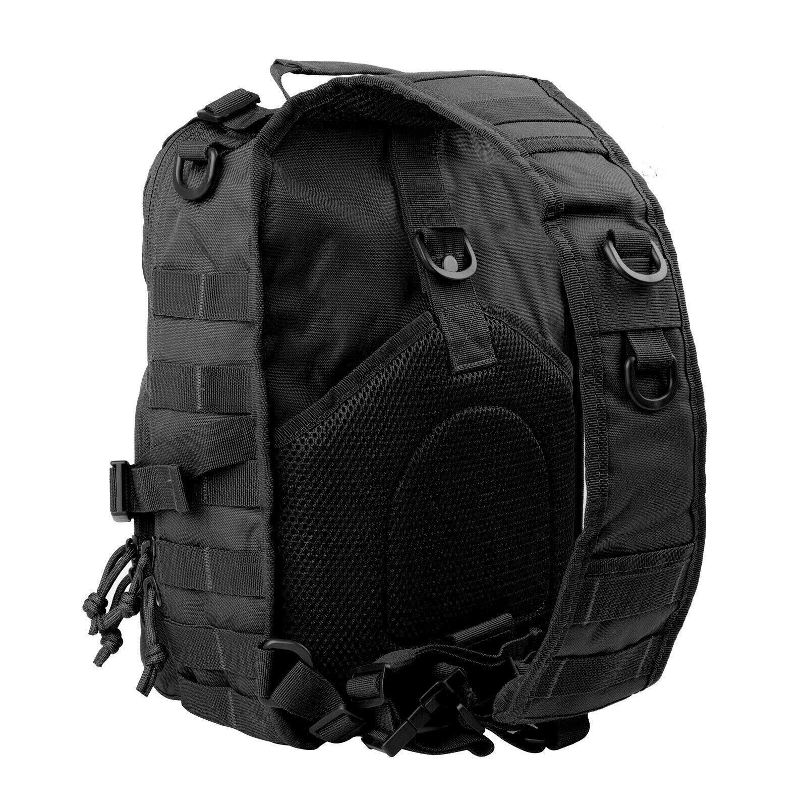 ::Outdoor Tactical Sling Bag Military MOLLE Crossbody Pack Chest Shoulder Backpack
