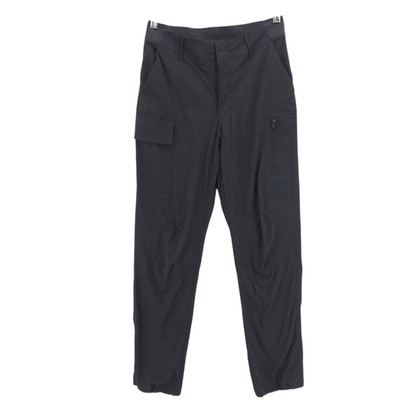 ATHLETA Black Trekkie Utility Cargo Pant Nylon Stretch Size 4