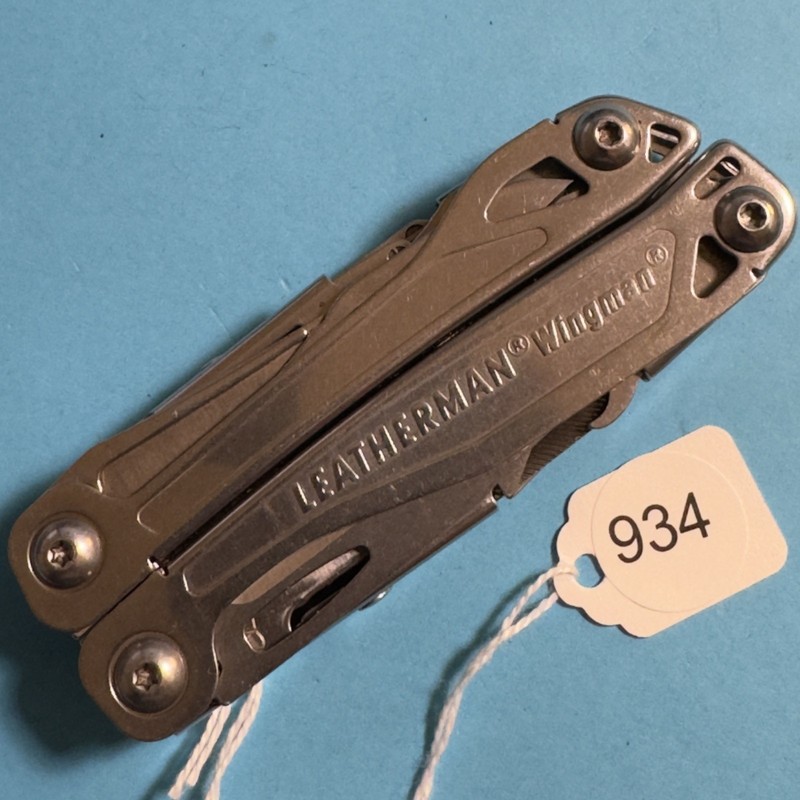 Leatherman Wingman Plier Scissor Multi-Tool Clip Pocket Knife Stainless EDC #934