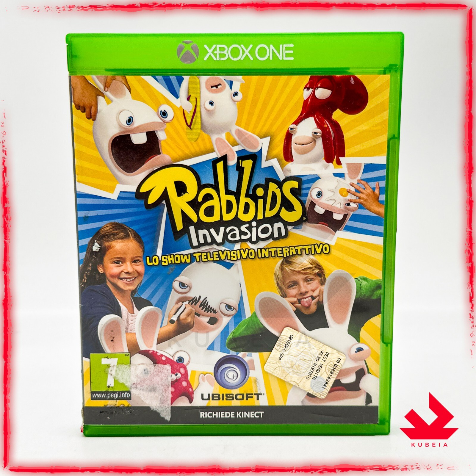 RABBIDS INVASION – ITALIANO – COMPLETO – ARCADE UBISOFT – MICROSOFT XBOX ONE