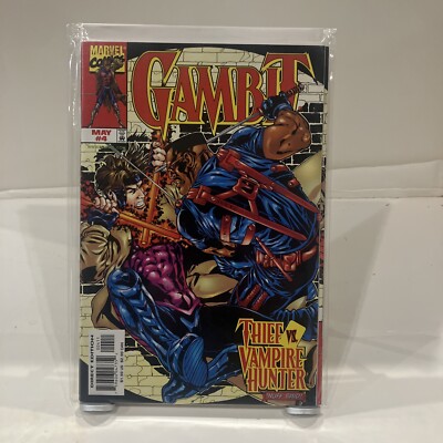 Gambit #4 Marvel Comic Book 1999 Blade May Bagged & Boarded