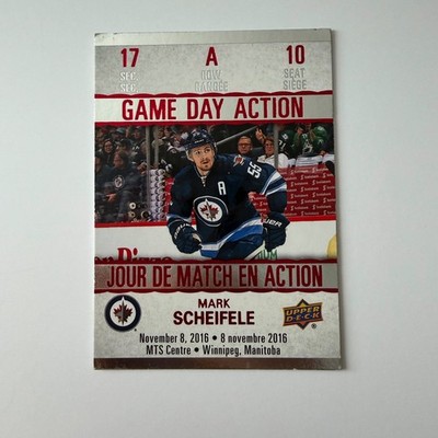 2017 Upper Deck Tim Hortons #GDA-10 Mark Scheifele Game Day Action