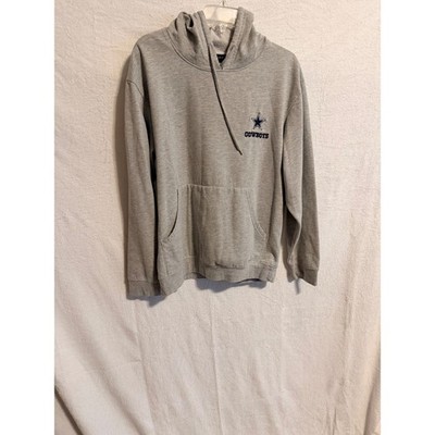 Dunbrooke Dallas Cowboys Hoodie Mens Large Gray Embroidered Star SI Pullover