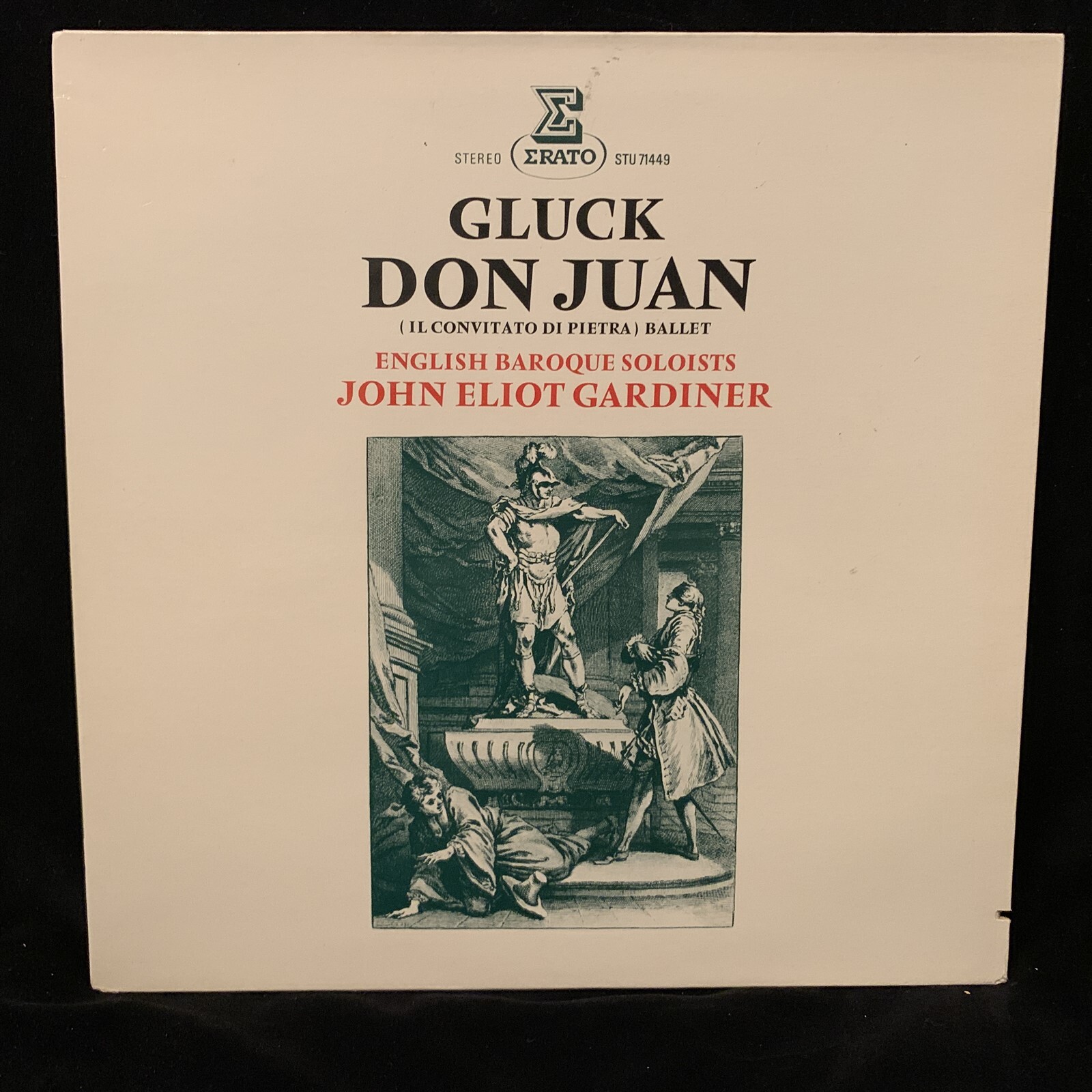 Gluck, English Baroque Soloists, Gardiner – Don Juan (Il Convitato Di Pietra) Ballet, Sealed Erato – STU 71449 Gluck, English Baroque Soloists, Gardiner – Don Juan (Il Convitato Di Pietra) Ballet, Sealed Erato – STU 71449