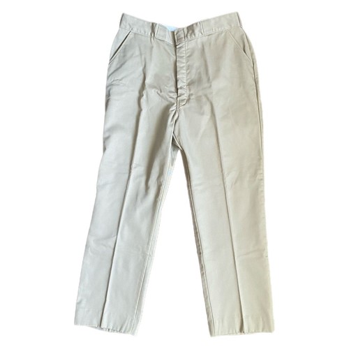 Vintage 70s L.L. Bean Chino Twill Chamois Lined Work Pants