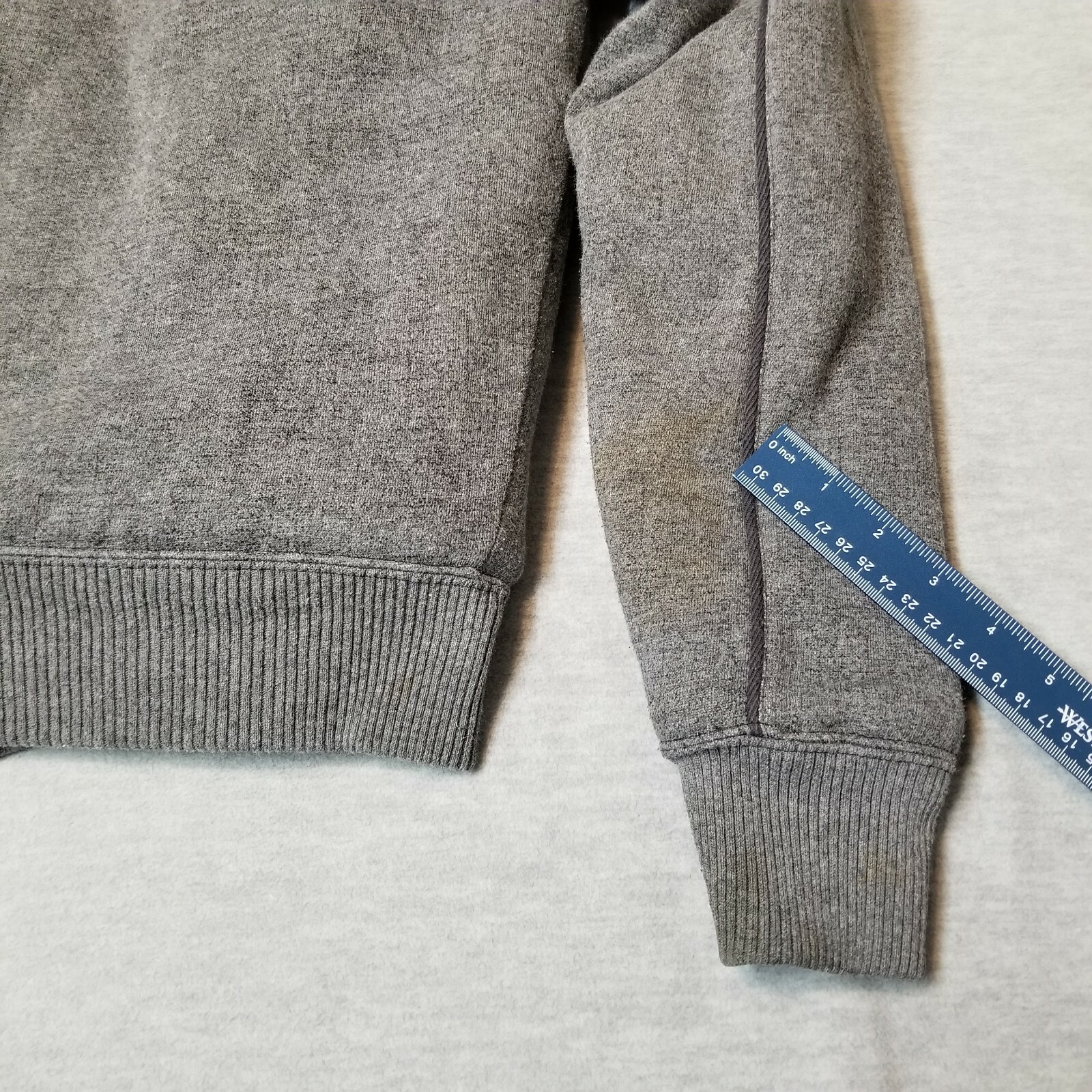 Fox Racing Mens Medium Gray Faux Fur 