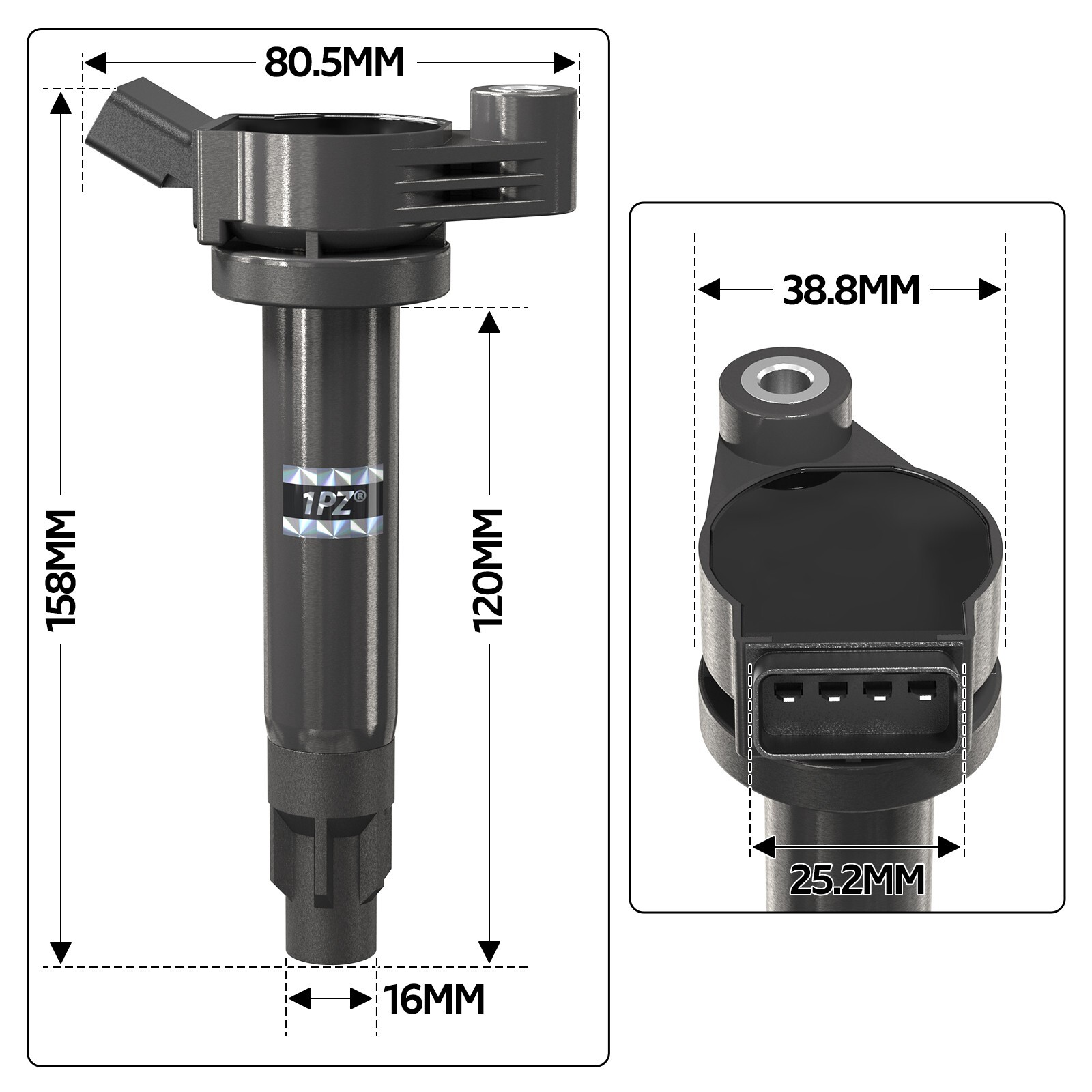 6pcs Ignition Coil+Spark Plug For Denso 90919-02246 2004-10 Toyota Lexus 3.3L V6