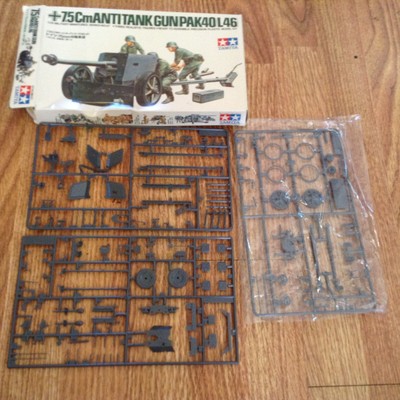 4  Military Model Lot  Tamiya  Italeri  135 Missing Instructions