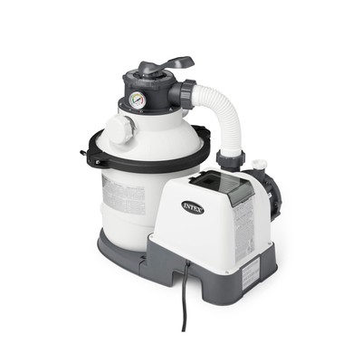 INTEX SX1500 Krystal Clear Sand Filter Pump for Above Ground Pools: 1500 GPH ...