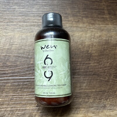 WEN by Chaz Dean SixThirteen Ultra Nourishing Cleansing Treatment 4 FL OZ Sealed
