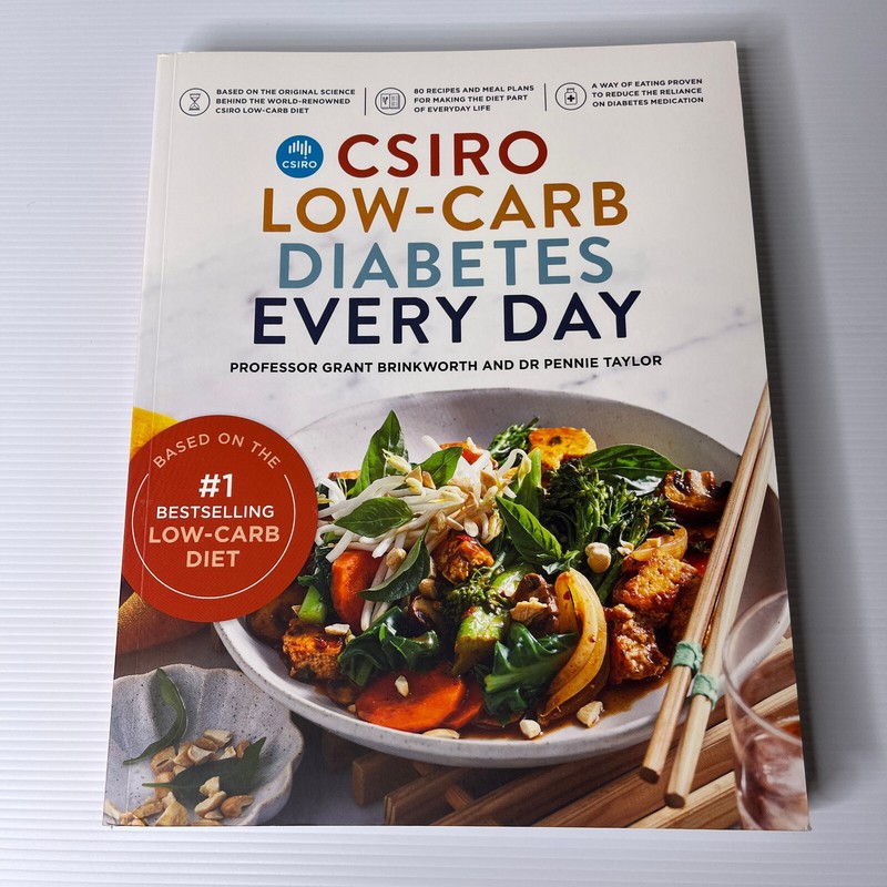 Csiro Low-Carb Diabetes Every Day By Grant Brinkworth Low-Carb Cooking Cookbook