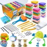 ESSENSON Modeling Clay Kit - 36 Colors Air Dry Magic Clay, DIY Molding with Sculpting Tools, Party Favors Kids Art Crafts Best Gift for Boys and Girls Age 3-12 Year Old