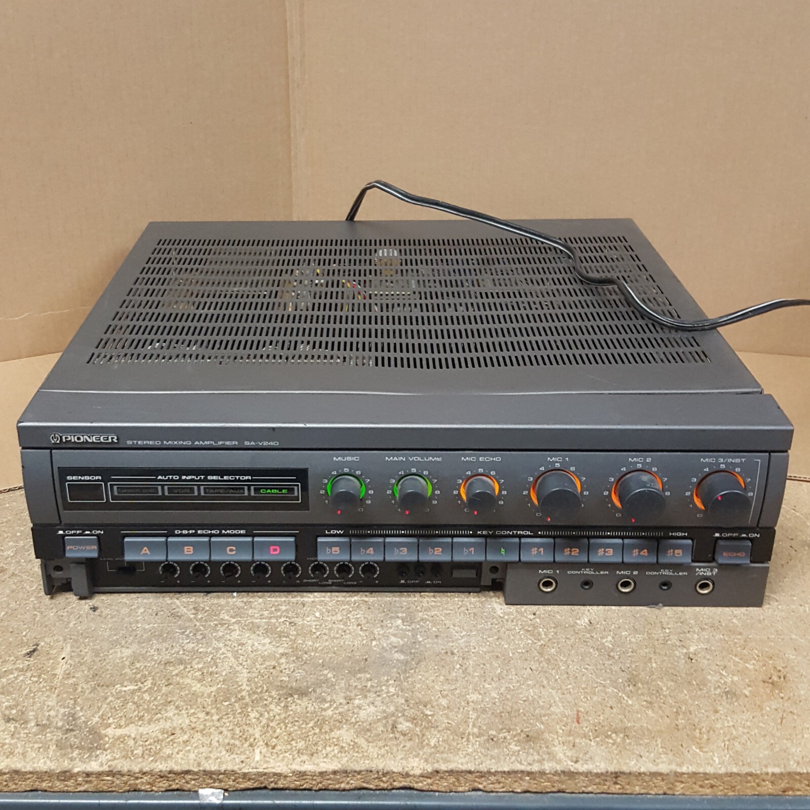 PIONEER STEREO MIXING AMPLIFIER SA-V21Ⅱ PIONEER パイオニア SA-V21Ⅱ カラオケアンプ｜Yahoo!フリマ（旧