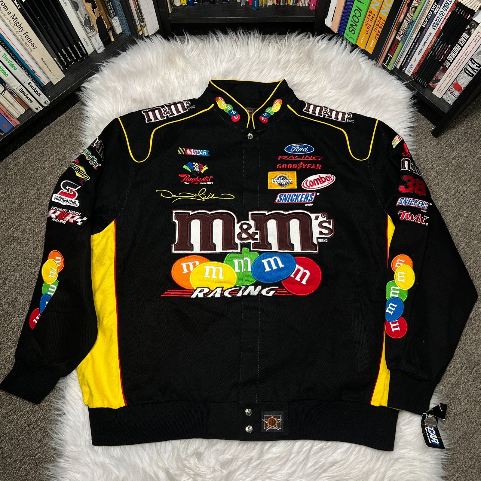 JH DESIGN NASCAR M&M ROBERT YATES 38 JACKET 4XL NASCAR MM